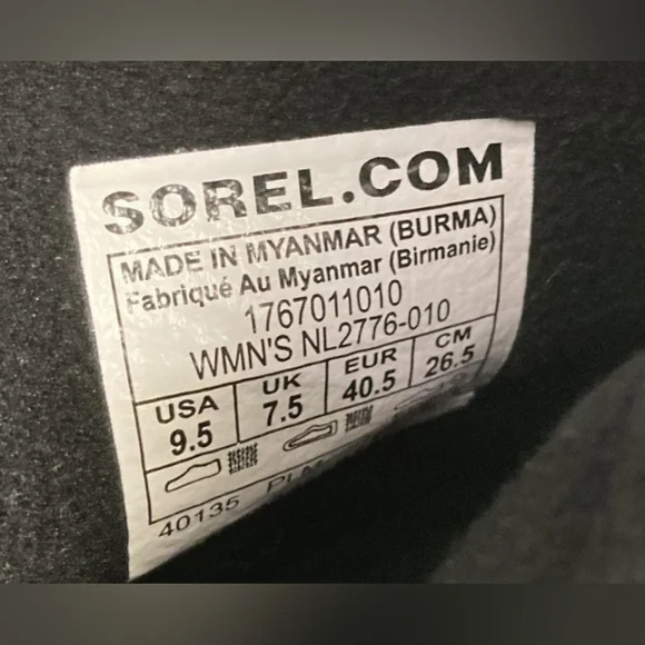 Sorel Whitney Faux Fur Lined Winter Boots Wmn's Size 9.5 NWOT MSRP $120 - Picture 12 of 12